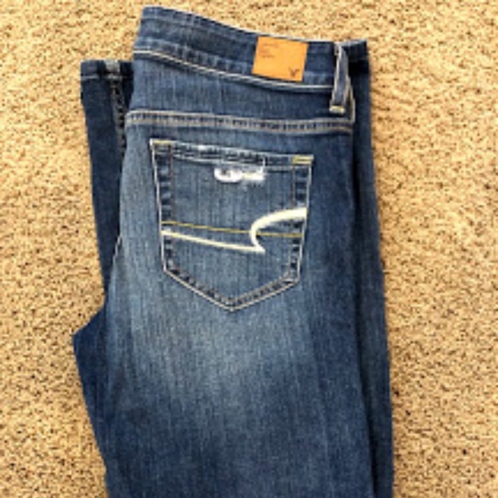 AE Hipster Flare Jeans 10R